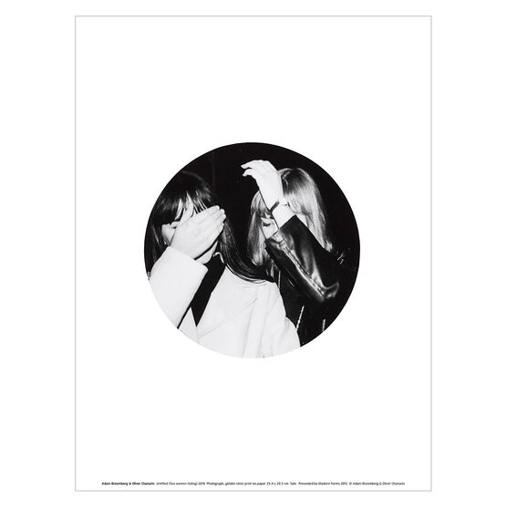 Adam Broomberg, Oliver Chanarin Untitled (Two women hiding) art print